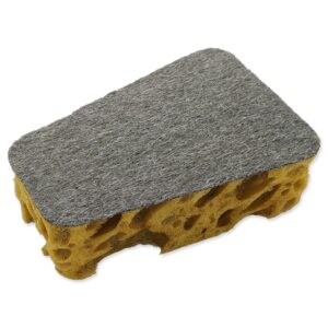 Aqua Style Čistící houbička na sklo s nerezovou vatou 10,5 x 6,5 cm