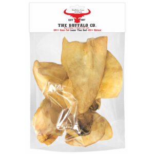 The Buffalo Co. Sušené buvolí uši – 10 kusů