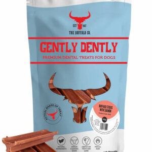 The Buffalo Co. Gently Dently Dentální pamlsky s lososem 175 g