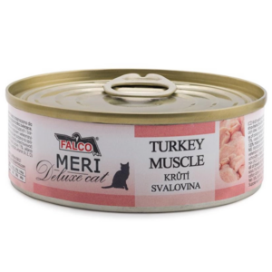 SOKOL FALCO MERI Deluxe Cat krůtí svalovina 80g