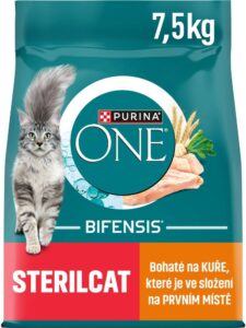 Purina ONE BIFENSIS Sterilcat s kuřetem 7,5 kg