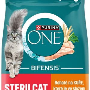 Purina ONE BIFENSIS Sterilcat s kuřetem 7,5 kg