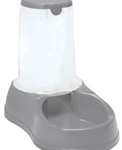 Miska se zásob. na krmivo 1,5kg protiskluz šedá Zolux