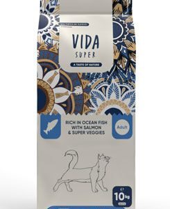 Kraftia VIDA SUPER CAT Adult Ocean fish & Salmon 10kg
