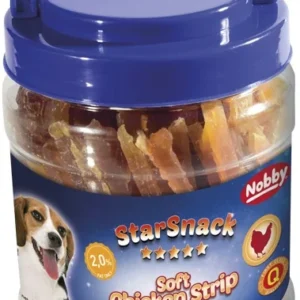 Nobby StarSnack pamlsek kyblík kuřecí pásky 450g