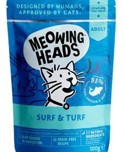 Barking MEOWING HEADS Surf&Turf kapsa 100g