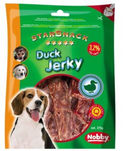 Nobby StarSnack Duck Jerky sušená kachní svalovina 375g