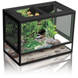 Skleněné terárium Resun PT-600, 62x37x47 cm - teraristika