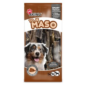 Akinu Hovězí dršťky pamlsek pro psy 500 g