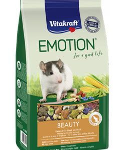 Vitakraft Rodent Rat Emotion Beauty krmivo pro potkany 600g