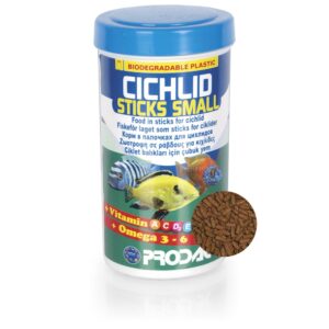 Krmivo pro ryby - rybičky Nutron Prodac Cichlid sticks small, krmivo pro malé cichlidy 250ml - akvaristika