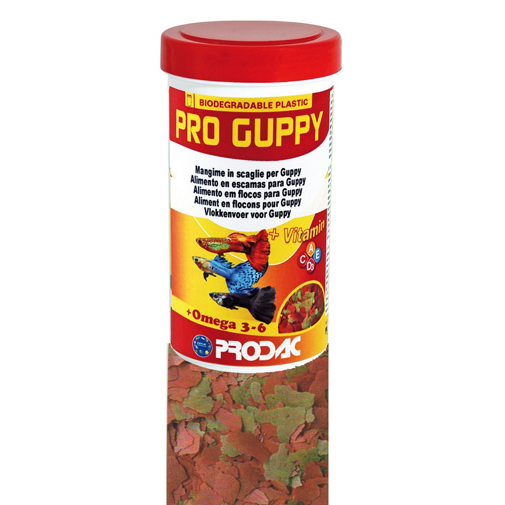 Krmivo pro ryby, rybičky Živorodky Prodac pro Guppy, 100ml - akvaristika Krmivo pro ryby, rybičky Živorodky Prodac pro Guppy, 100ml - akvaristika