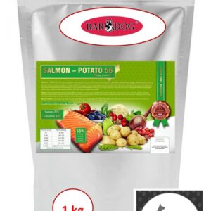Granule Bardog Lisované granule za studena Salmon Potato 56 – 1 kg