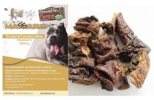 Sušené hovězí plíce Stardog Massaro 500 g – přírodní pamlsek pro psy