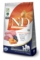 N&D Pumpkin DOG Adult M/L Lamb & Blueberry 2,5kg