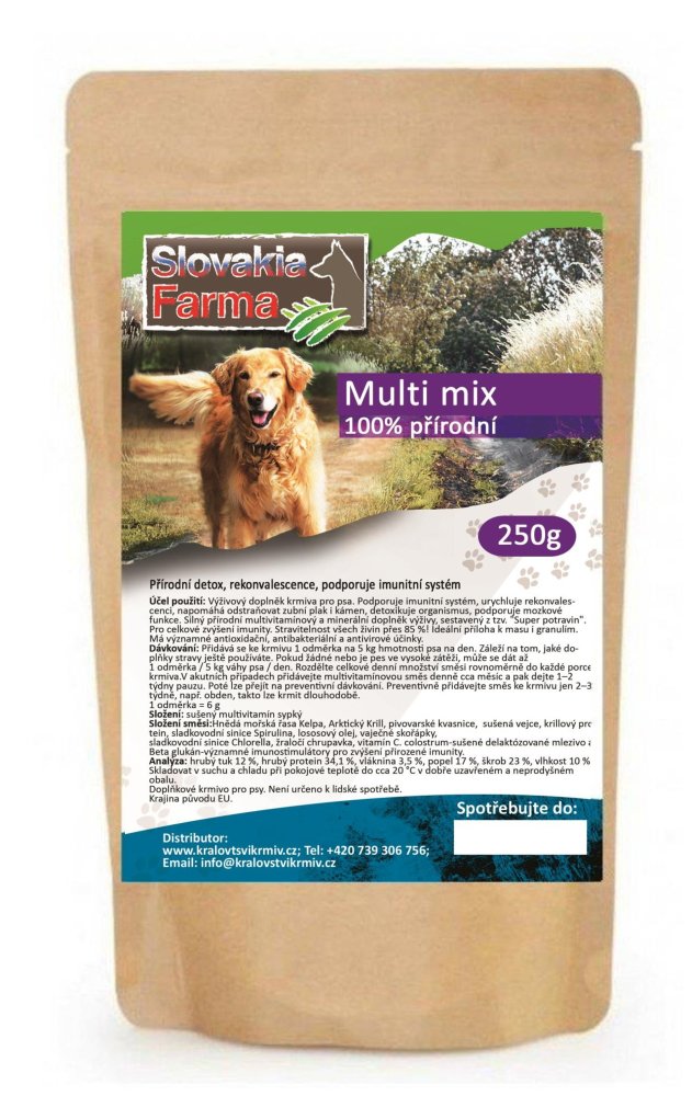 Multi mix 250gr Multi mix 250gr