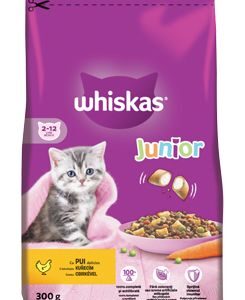 Mars Whiskas Dry Junior s kuřecím masem 300g