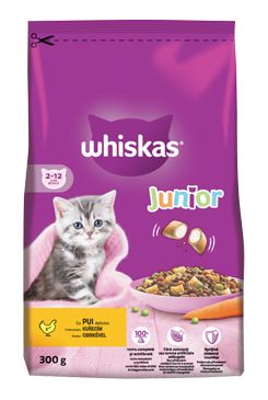 Mars Whiskas Dry Junior s kuřecím masem 300g Mars Whiskas Dry Junior s kuřecím masem 300g