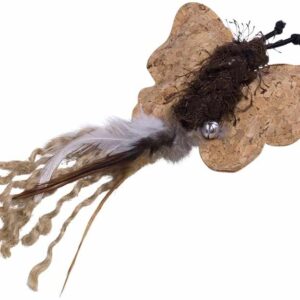 Nobby hračka pro kočky korkový motýl 8/18 cm