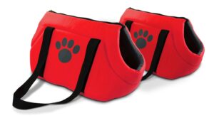 Barevná taška na psa - L Barva: Červená, Velikosti: L