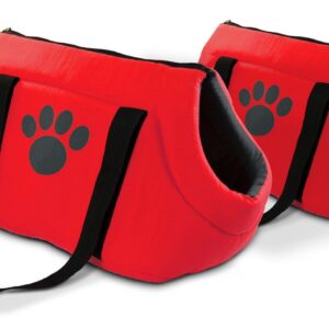 Barevná taška na psa – L Barva: Červená, Velikosti: L