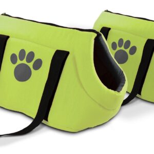 Barevná taška na psa – L Barva: Zelená, Velikosti: L