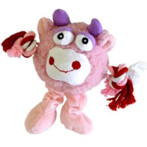 Monster Friend - růžová plyšová hračka pro psy, 21cm