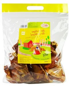 Pochoutka sušená MAPES vepřové ucho 10ks