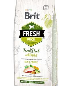 Brit Fresh Dog Duck & Millet Active Run & Work 2,5kg