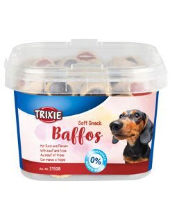 Trixie BAFFOS mini kolečka hovězí/dršť 140g TR