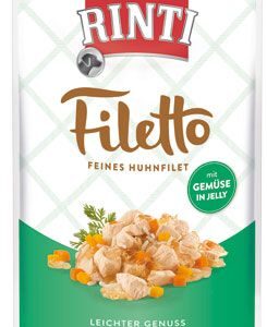 Rinti Dog Filetto kapsa kuře+zelenina v želé 100g