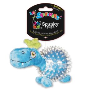 Spunky Pup Dinosaurus v průhledném míčku 17cm