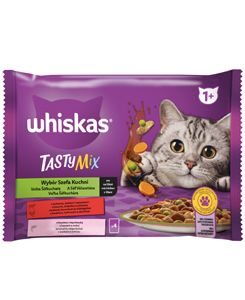 Mars Whiskas kaps. Tasty Mix Chef’s Choice ve šťávě 4x85g