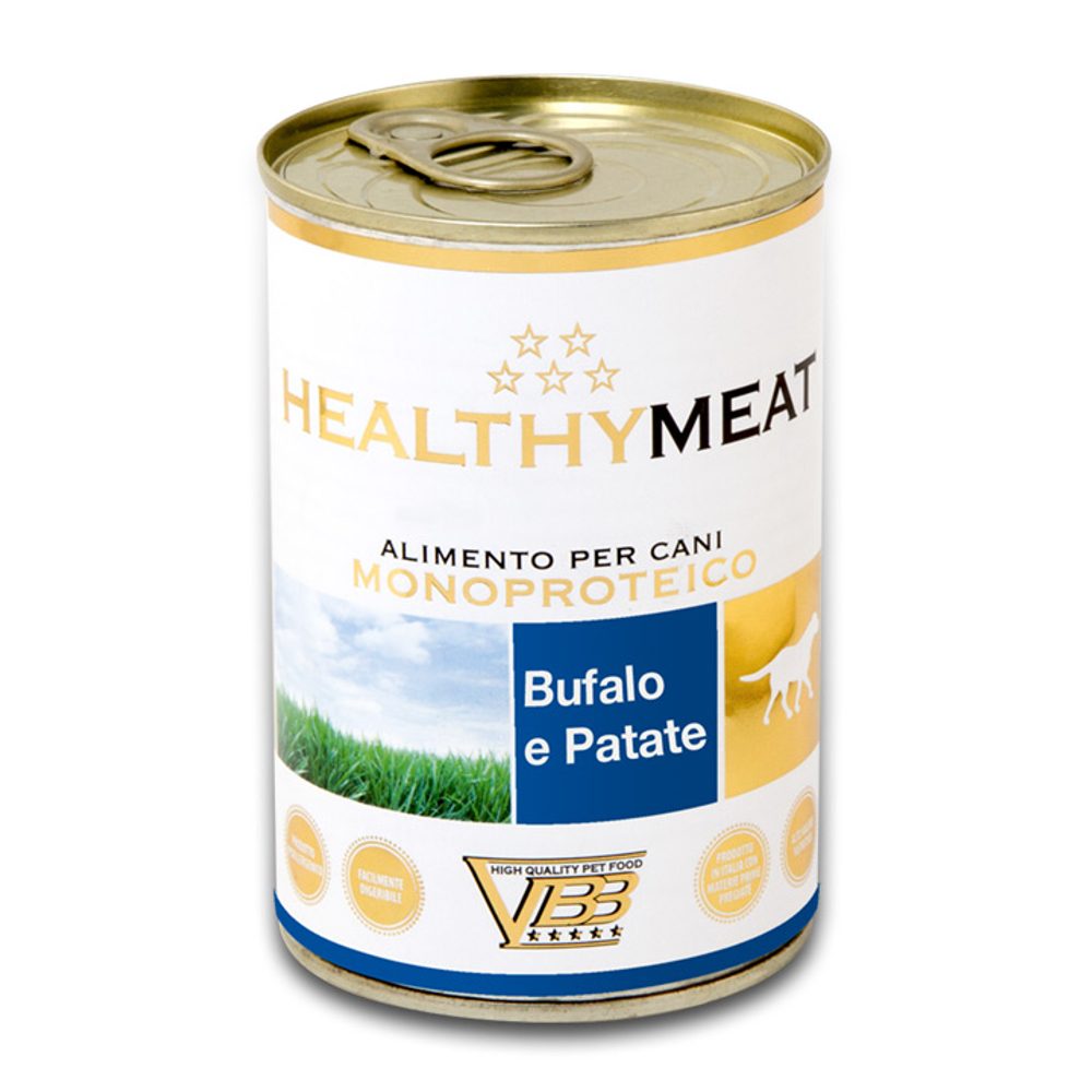 HEALTHYMEAT monoprotein buvol a brambory 400g HEALTHYMEAT monoprotein buvol a brambory 400g