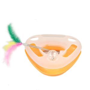 Bláznivý trojúhelník  s myší - Barva: Žlutá