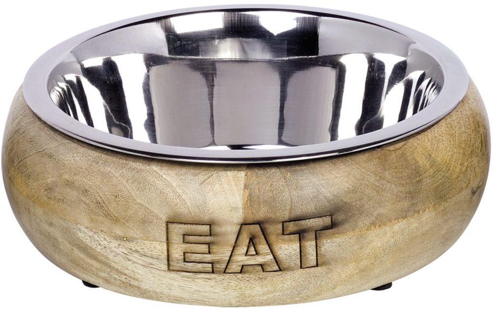 Nobby nerezová miska v dřevěném pouzdře 1,5l / 23cm Nobby nerezová miska v dřevěném pouzdře 1,5l / 23cm