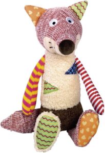 Nobby hračka pro psy liška s pískátkem 33 cm