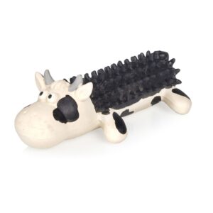 Hračky pro psy - Kráva strakatá, 15,5cm