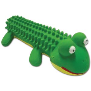 Hračky pro psy - Zelená žába, 15,5cm