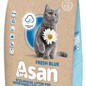 Asan Cat Fresh Blue eko-stelivo pro kočky a fretky 10l (2kg)