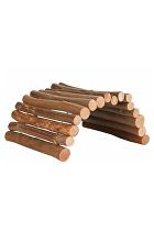 Most dřevěný z kulatých dřívek 28x17cm TR