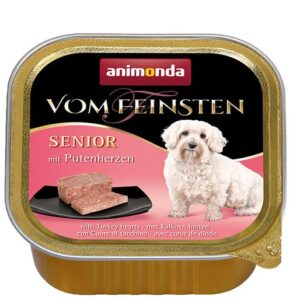 Animonda Vom Feinsten Paštika Senior 150g – Krůtí srdíčka