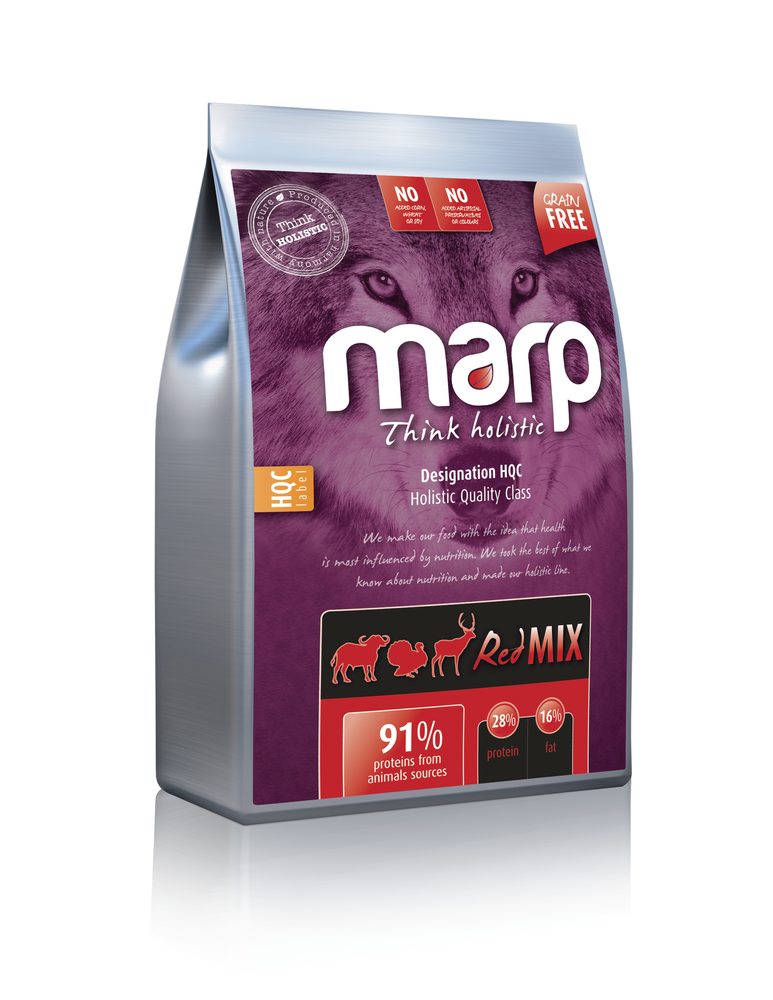 Marp Holistic Red Mix - hovězí,krůtí,zvěřina bez obilovin 12kg Marp Holistic Red Mix - hovězí,krůtí,zvěřina bez obilovin 12kg