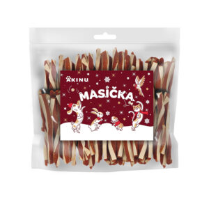 Akinu WINTER MASÍČKA Jehněčí twister pamlsek pro psy 1 kg