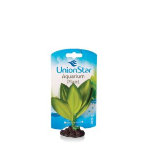 Akvarijní rostlina z hedvábí, výška 10 cm