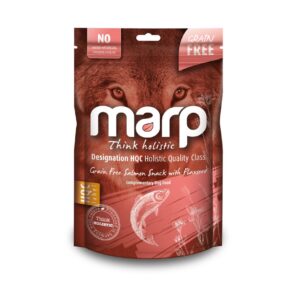 Marp Holistic – Lososové pamlsky se lněným semínkem bez obilovin 150g