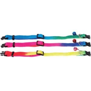 Obojek RAINBOW s rolničkou 03407