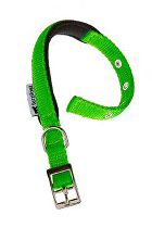 Obojek nylon DAYTONA C 45cmx25mm zelený FP 1ks