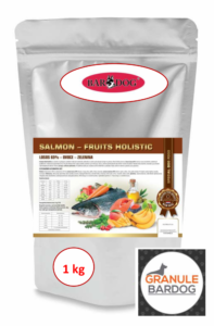 Granule Bardog Salmon Fruits Holistic - 1 kg
