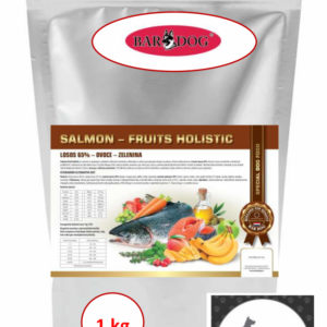 Granule Bardog Salmon Fruits Holistic – 1 kg